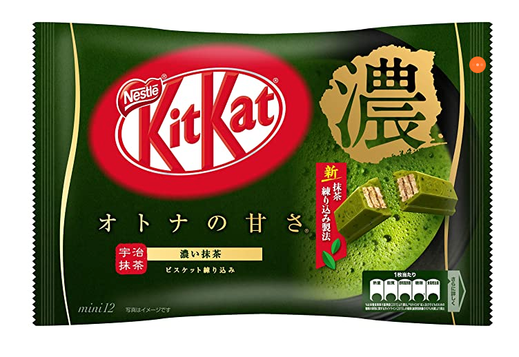 Matcha is one of the most popular flavors put in Japanese snacks and candies