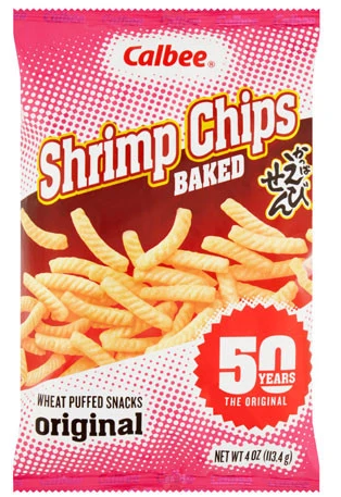 Shrimp chips is one of the best Japanese snacks