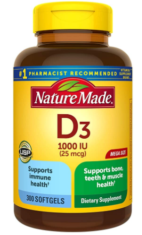 Nature Made vitamin D supplement can help you boost your immune system