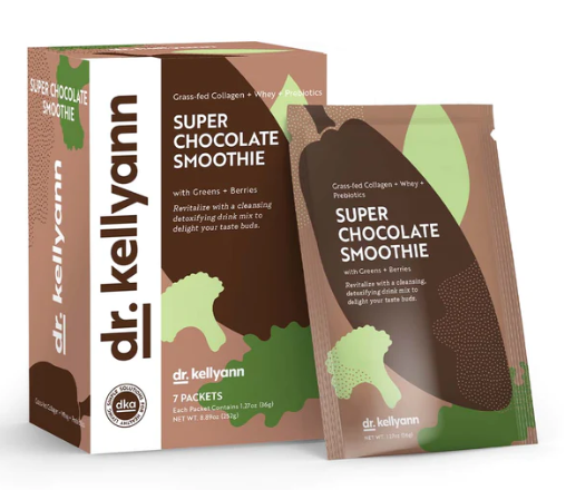 Dr. Kelly Ann’s Super Chocolate Smoothie shake
