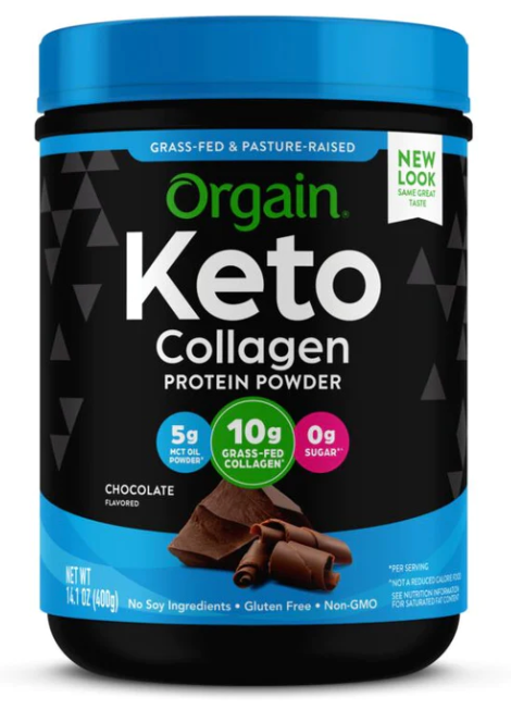 Orgain Keto Collagen Protein Powder 