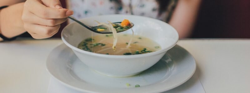 girl souping
